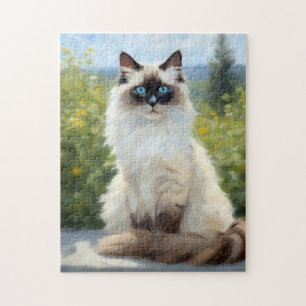 Impressionistische sereniteit De Ragdoll Legpuzzel