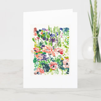 Impressionistische tuin kaart