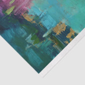 Impressionistische Water Lily Pond Decoupage Tissuepapier (Detail)