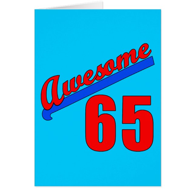 Impressionnant à 65 années (Devant)