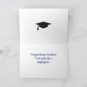 IMPRESSIONNANT, Félicitations ! Carte de diplôme (Intérieur)