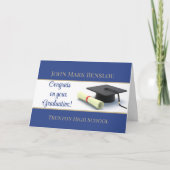 IMPRESSIONNANT, Félicitations ! Carte de diplôme (Devant)