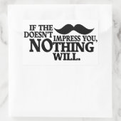 Impressionnant Moustache autocollants de couleur p (Sac)