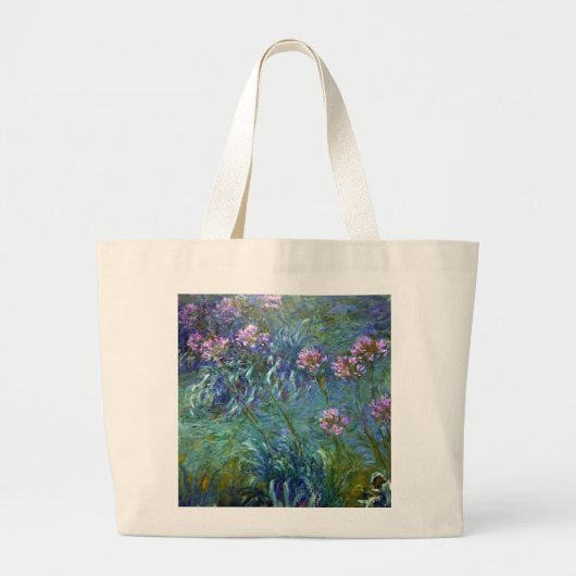 Impressionnisme Agapanthus Fleurs Sac (Devant)