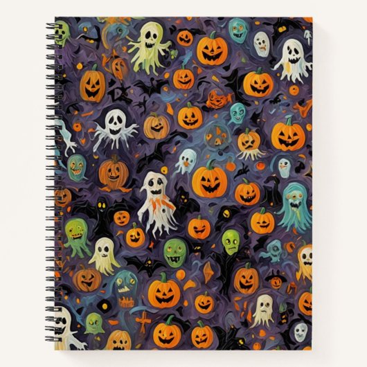 Impressionnisme Fantômes Fondre Carnet de balle (Devant)