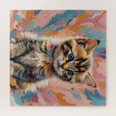 Impressionnisme Kitty Puzzle (Horizontal)