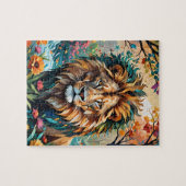 Impressionnisme Lion Jigsaw Puzzle (Horizontal)