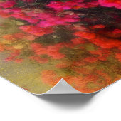 Impressionnisme Poster de Bougainvilliers rouges (Coin)