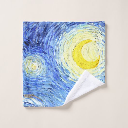 Impressionnisme Van Gogh Série De Serviettes De Ba (Gant de toilette)