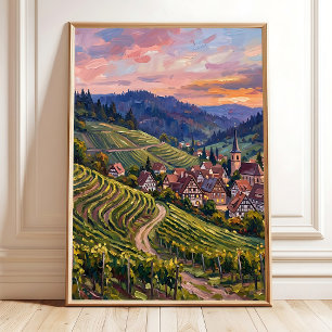 Impressionniste Impression de tableau de la Forêt-
