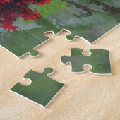 Impressionniste Zinnia Grand Puzzle (Côté)