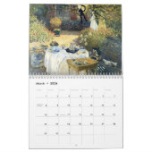 Impressionnistes du calendrier Claude Monet (Mar 2026)