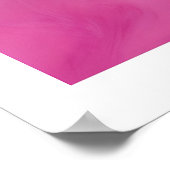 Impressions d'art abstrait de fumée rose Scandi gé (Coin)