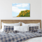 Impressions d'art de colline de prairie de pavot C (Insitu(Chambre))