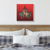 Impressions d'art de feuille d'érable du Canada - (Insitu(Chambre))