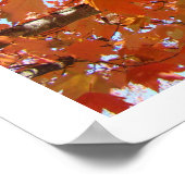 Impressions d'art de feuilles d'automne impression (Coin)