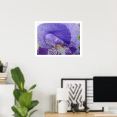 Impressions d'art de fleurs d'iris Fleur d'Iris po (Bureau à domicile)