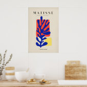Impressions d'art de Matisse - Abstrait de corail (Cuisine)