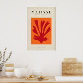 Impressions d'art de Matisse - Abstrait de feuille (Cuisine)