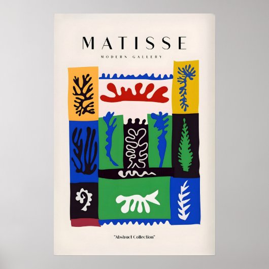 Impressions d'art de Matisse - Botanique abstraite (Devant)