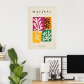 Impressions d'art de Matisse - Feuilles abstraites (Bureau à domicile)