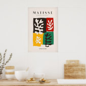 Impressions d'art de Matisse - Feuilles abstraites (Cuisine)