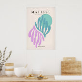 Impressions d'art de Matisse - Feuilles Abstraites (Cuisine)