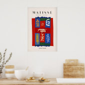 Impressions d'art de Matisse - Figure abstraite bl (Cuisine)