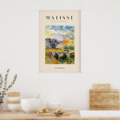 Impressions d'art de Matisse - Paysage abstrait pi (Cuisine)