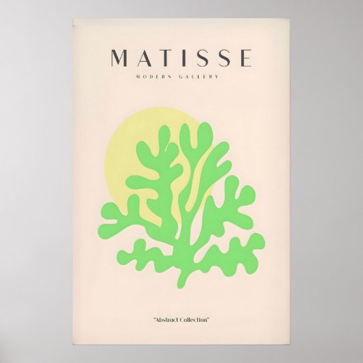Impressions d'art de Matisse - Soleil abstrait de (Devant)