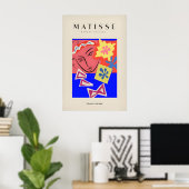 Impressions d'art de Matisse - Visage abstrait ave (Bureau à domicile)