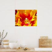 Impressions d'art fines de fleurs de tulipe rouge (Cuisine)