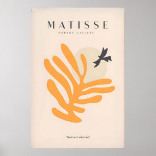 Impressions d'art Matisse - Silhouette d'oiseau à 