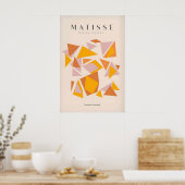 Impressions d'art Matisse - Triangles géométriques (Cuisine)