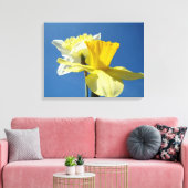 Impressions d'art sur toile Blue Sky Spring Fleurs (Insitu(Salon))