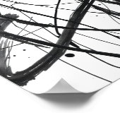 Impressions de dessin de ligne abstraite minimalis (Coin)