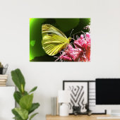 Impressions de papillon de soufre (Bureau à domicile)