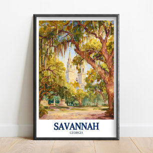 Impressions de Savannah GA - Parc Forsyth - Cathéd