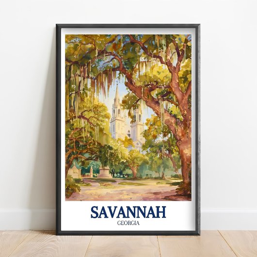 Impressions de Savannah GA - Parc Forsyth - Cathéd