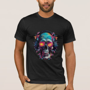 Impressions de T-Shirt Crâne Tendance pour les Ama