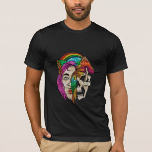 Impressions de T-Shirt Crâne Tendance pour les Ama