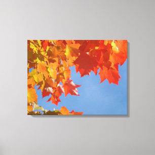 Impressions de toile d'art fin Nature Feuilles d'a