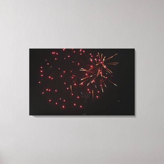 Impressions de toile Fireworks (Recto)