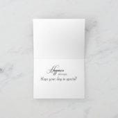 Impressions de verre marin Carte d'anniversaire (Intérieur)