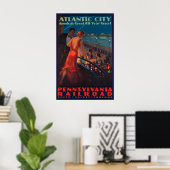 Impressions de vieilles affiches de voyage d'Atlan (Bureau à domicile)