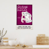 Impressions de vieilles affiches du Festival d'Édi (Cuisine)