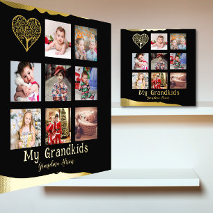 Impressions Dorure 12x12 Photo Collage VRAI OR FOIL Wall Art