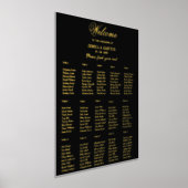 Impressions Dorure 15 Table simple élégant tableau de sièges de maria (Poser)