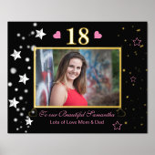 Impressions Dorure 18e anniversaire Black Gold Celebration Photo (Recto)