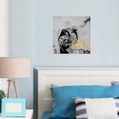 Impressions Dorure 50 ans ensemble - Anniversaire Mariage photo (In situ (chambre))